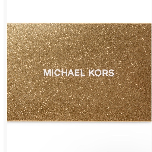⭐️MICHAEL KORS⭐️Pale Gold Jet Set Small Zip Around Card Case In Gift Box/NWT - Picture 7 of 9